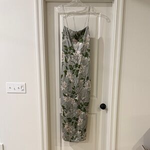 Reformation Frankie Silk Gown